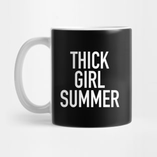 Thick Girl Summer Vibes - Embrace Your Curves Mug